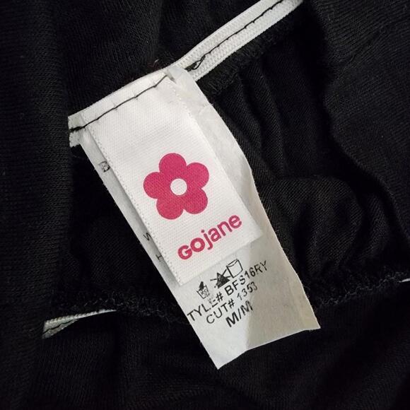 Black Double Split Maxi Skirt, Women's M - Picture 3 of 8